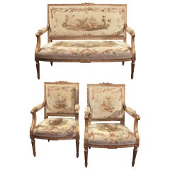 Louis XVI Style Salon Set