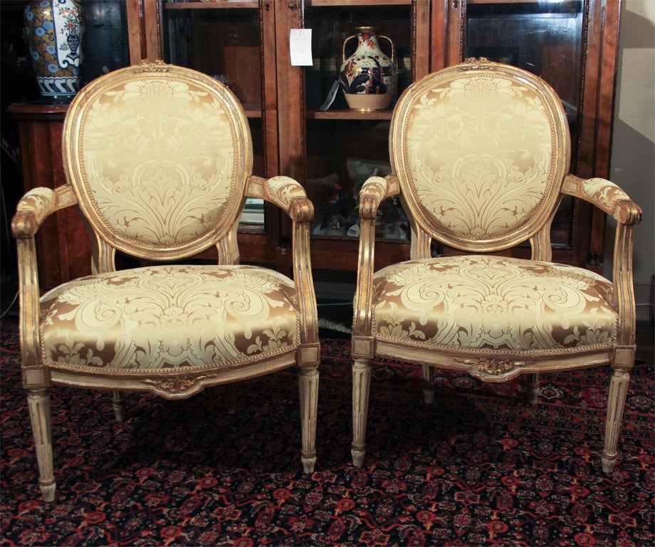 Pair of French Armchairs