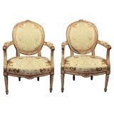 Pair of French Armchairs