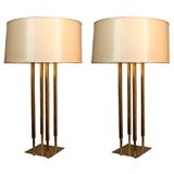 A Pair of Modernist Table Lamps by Paul Mc Cobb
