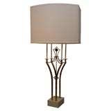 Tall Parzinger-Style Table Lamp