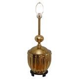 Large Brass Table Lamp by Stiffel