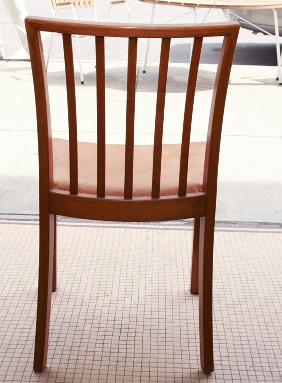 Danish Modern Side Chairs, Pair 2