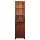 French Country Antique Cabinet Vitrine