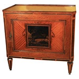 Antique Mixed Wood Side Table