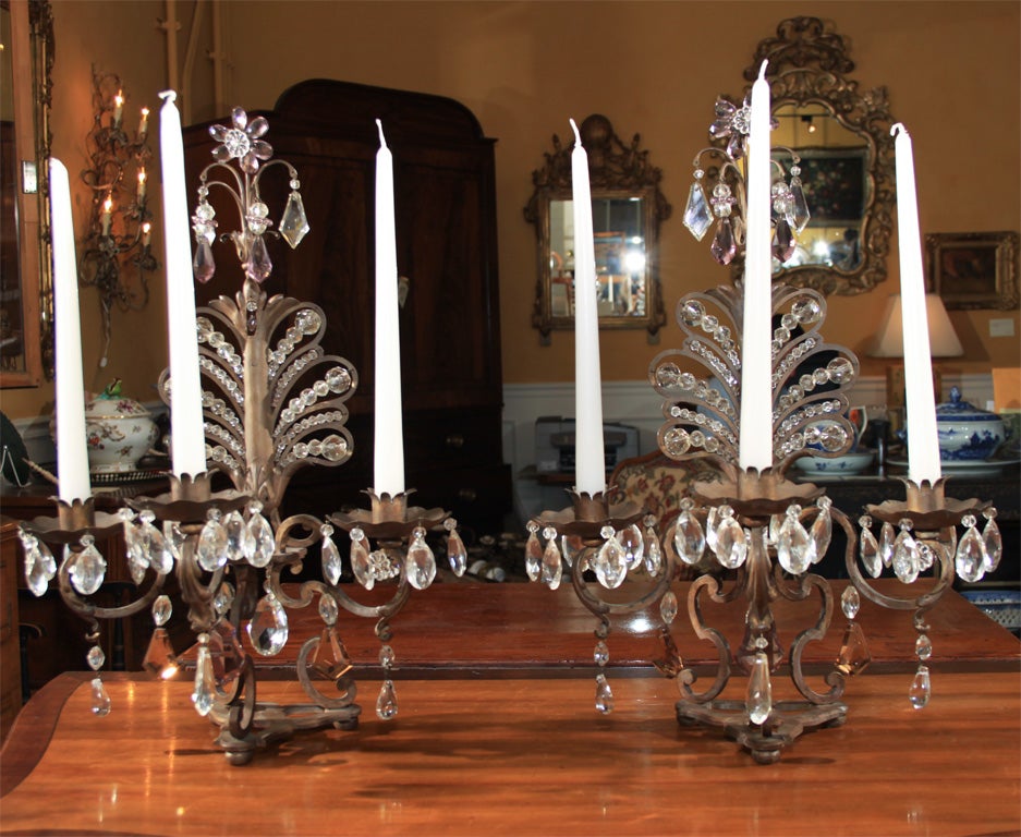 Pair of Bagues Girandoles