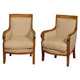 Antique Early 19th Century French Empire Arm Chairs