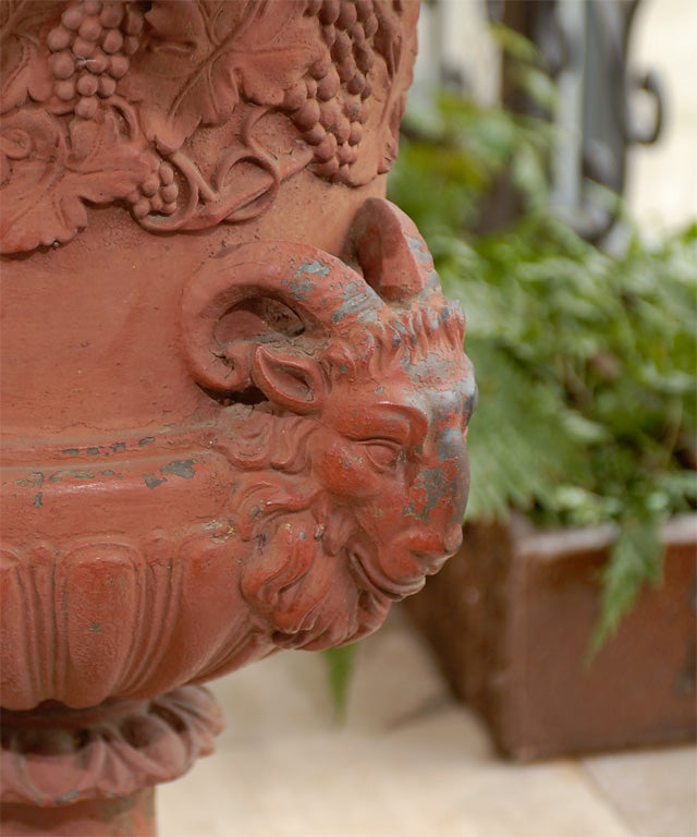 19th Century Iron Urn For Sale 2