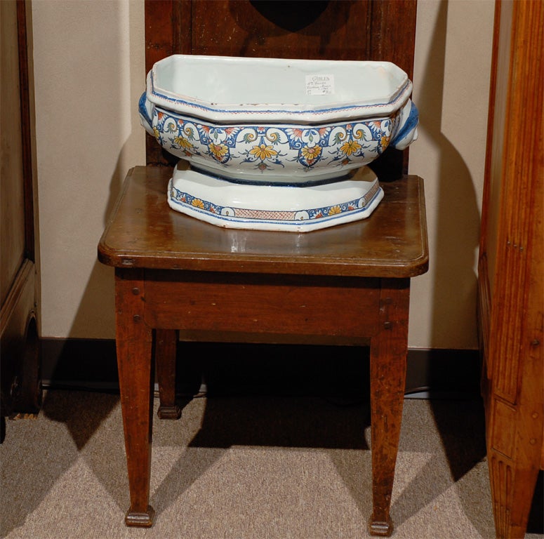 French 18th Century Faience Fountain, circa 1760 For Sale