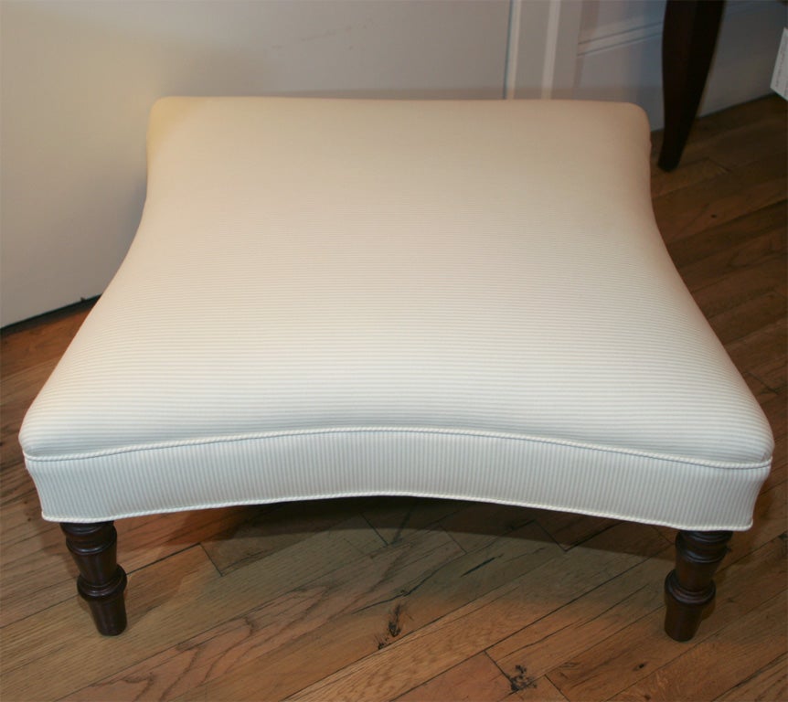 American Low Sitting Ottoman For Sale