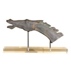 Cast Iron Horse Head Sculpture 12