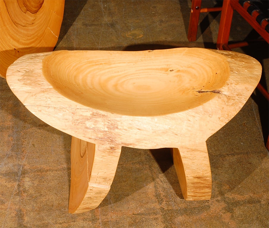 Direct carved, Palo Verde Benches,  by Howard Werner 1
