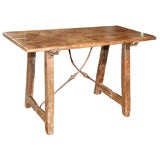 Very early Spanish WalnutTrestle Table