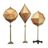 European Scientific Paper Geometric Solid Demonstration Models