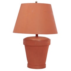 John Dickinson Terracotta Lamp