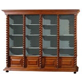 Walnut bookcase
