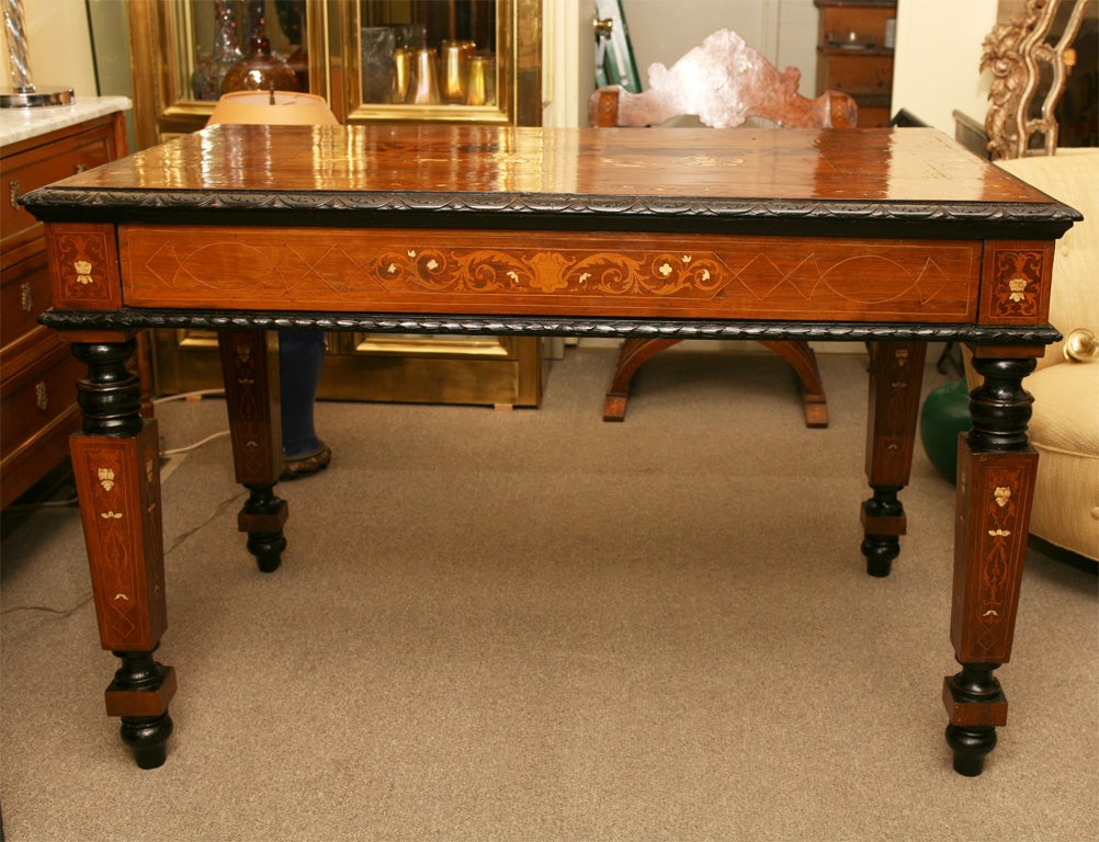 Italian Library table