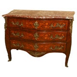 Continental marquetry commode.