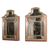Pair 18th c. Venetian Mirrors