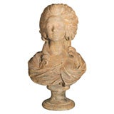 19th C. Terracotta Bust
