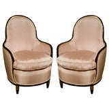 Pair of Maison Jansen Art Deco Bergeres