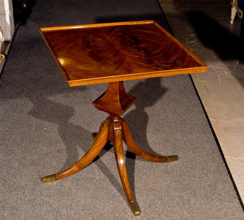 Pair of Mahogany Maison Jansen Side Tables