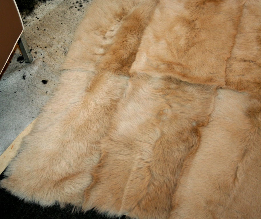 Shearling Rug/Throw In Excellent Condition In New York, NY