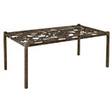 French Wrought Iron Coffee Table