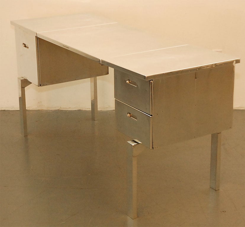 Aluminum Campaign Desk 3