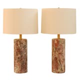 Italian Marble Table Lamps