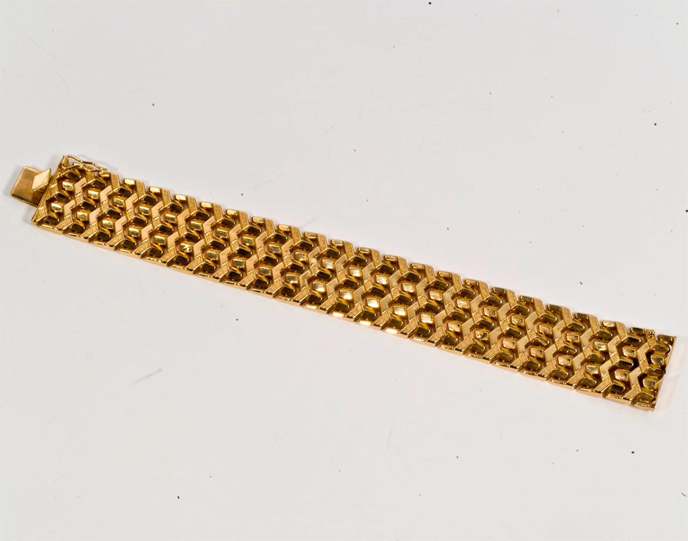18K Rossini Italian Gold Bracelet