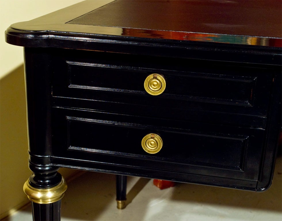 Maison Jansen Ebonized Bureauplat