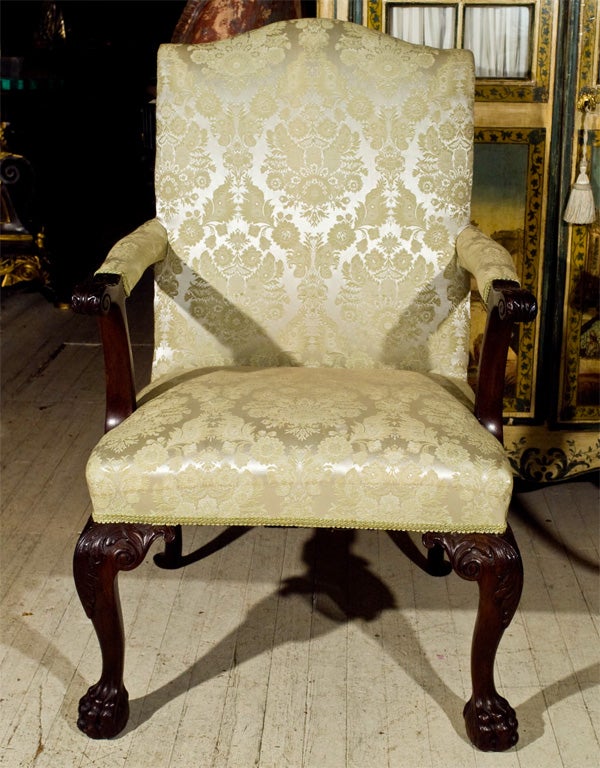 George III  Library armchair