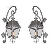 Large Pair of Swedish Lanterns