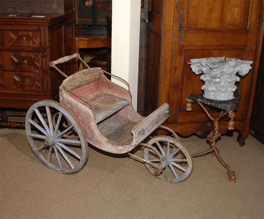 Charming 19th Century Childs' cart / wagon.