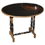 Chic Small Victorian Oval Table