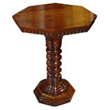 Italian Baroque Pedestal Table