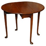 A Very Small Walnut Drop Leaf Table A Very Small Walnut Drop Leaf Table