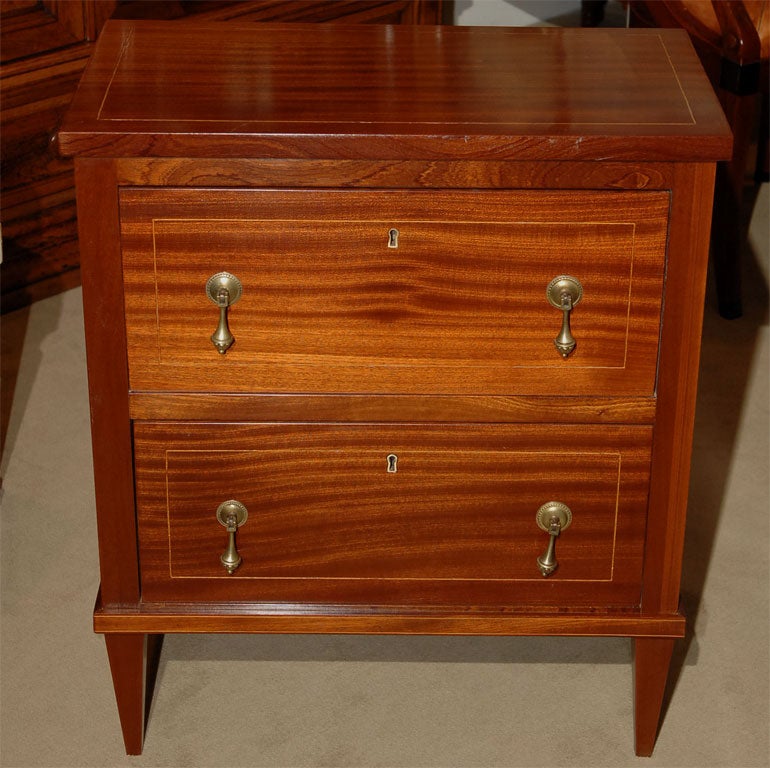 Wood Small Bedside Commode