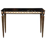 Vintage Italian Gilt and Painted Console
