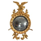 Antique Regency Period Convex Mirror