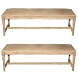 Pair of French Benches