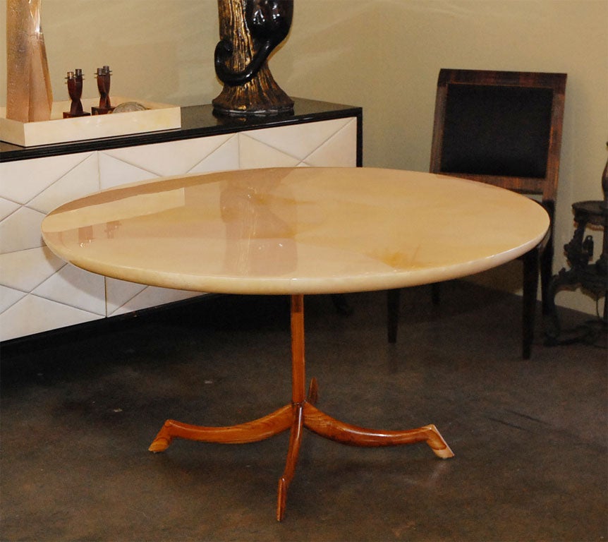 Parchment Dining Table