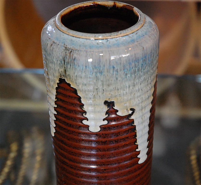 Japanese Ceramic Vase Meiji Period 2