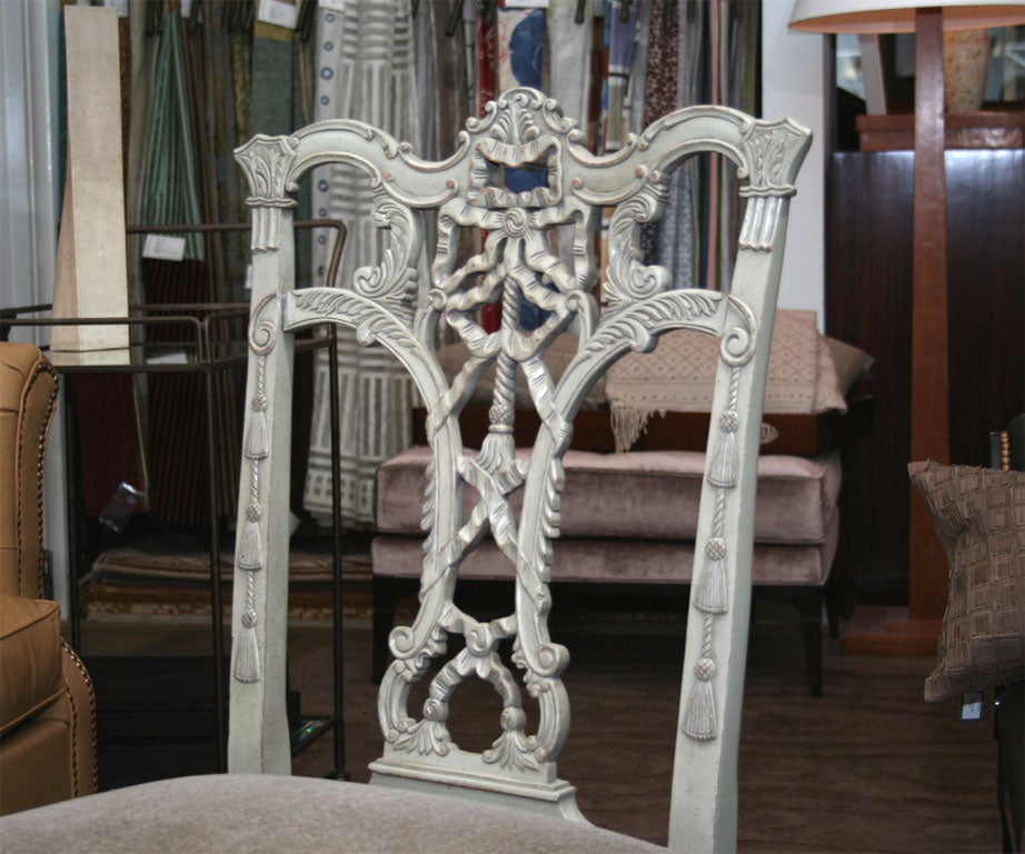 American Set of Four Emma Side Chairs by Thomas O'Brien
