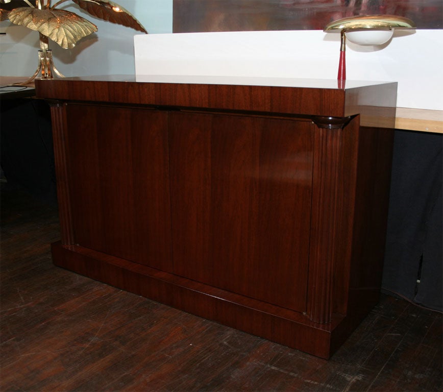 Rare 2-Door Console Table by T. H. Robsjohn Gibbings