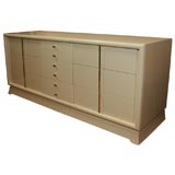 Lacquered chest with brass hardware