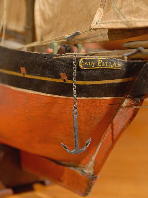 English pond yacht, circa 1880 4