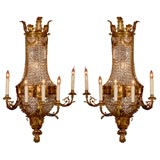Magnificent Pair of Wall Sconces 5