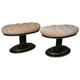 Pair of Regency Style Ottomans
